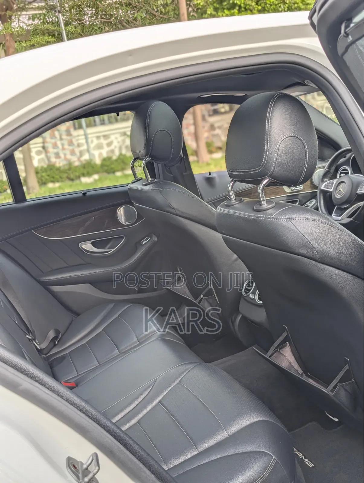 Mercedes-Benz C400 4Matic AWD Sedan (3.0L V6 7A) 2015 White