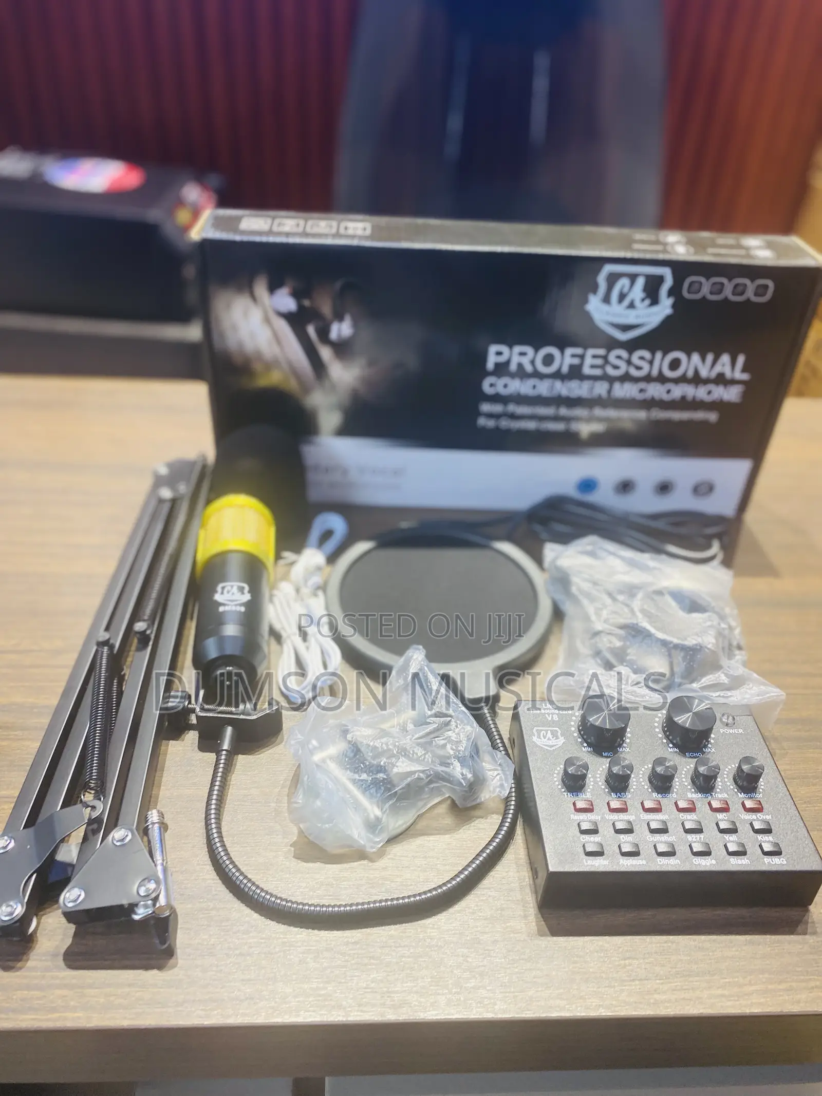Classic Audio Bm800 Professional Studio Recording Condenser Microphone