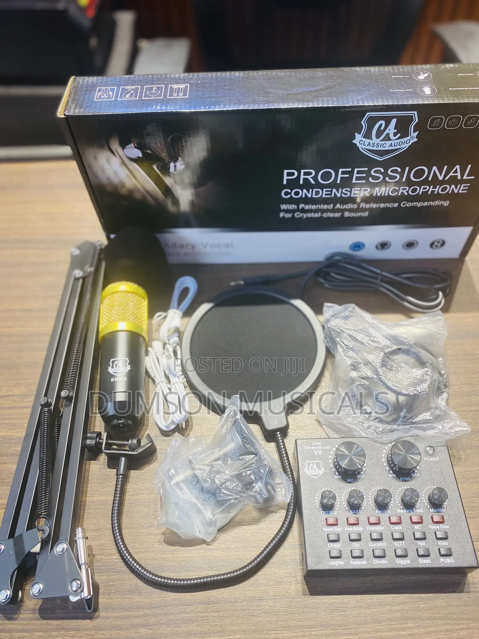 Classic Audio Bm800 Professional Studio Recording Condenser Microphone