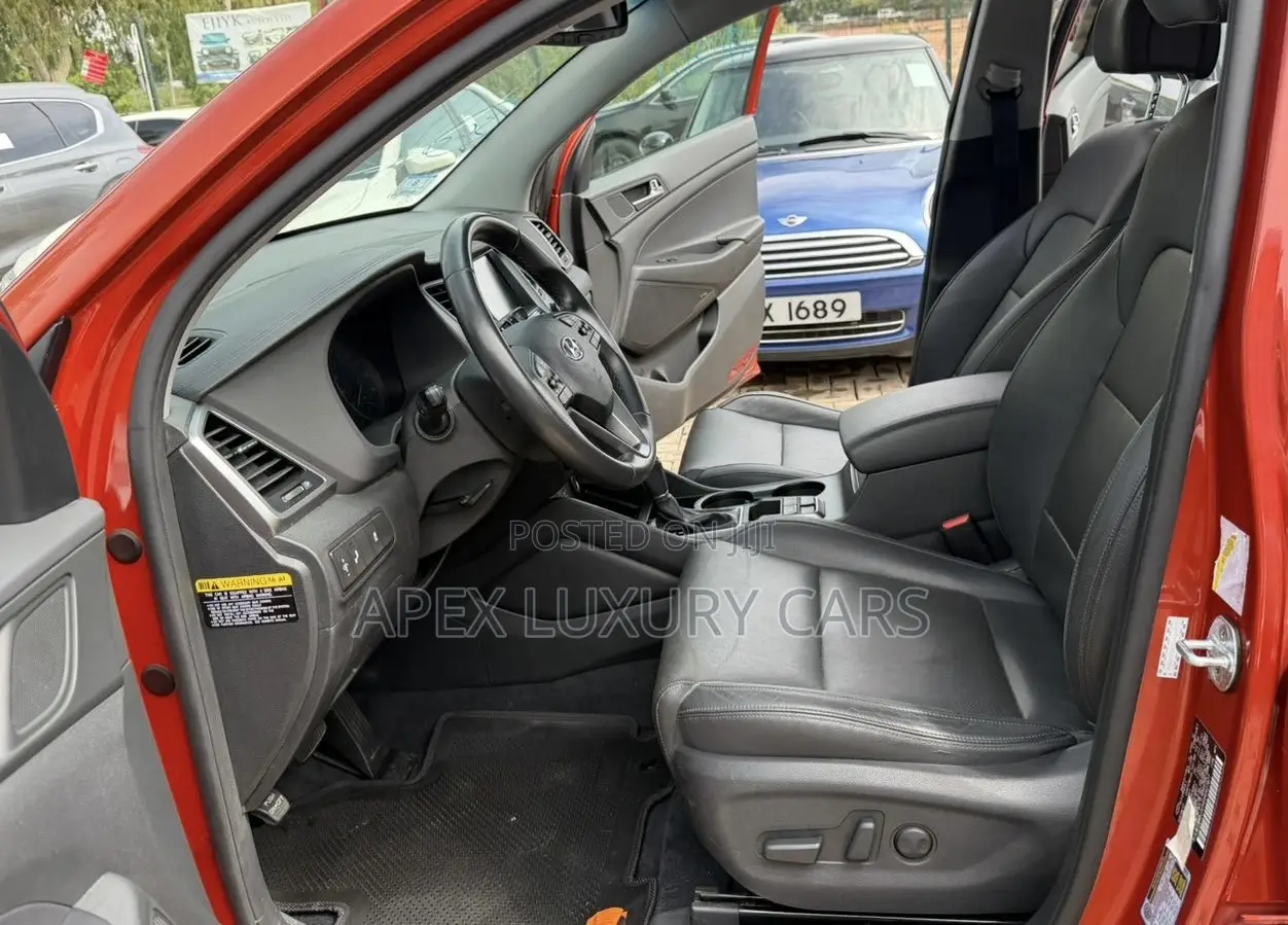 Hyundai Tucson 2017 Orange
