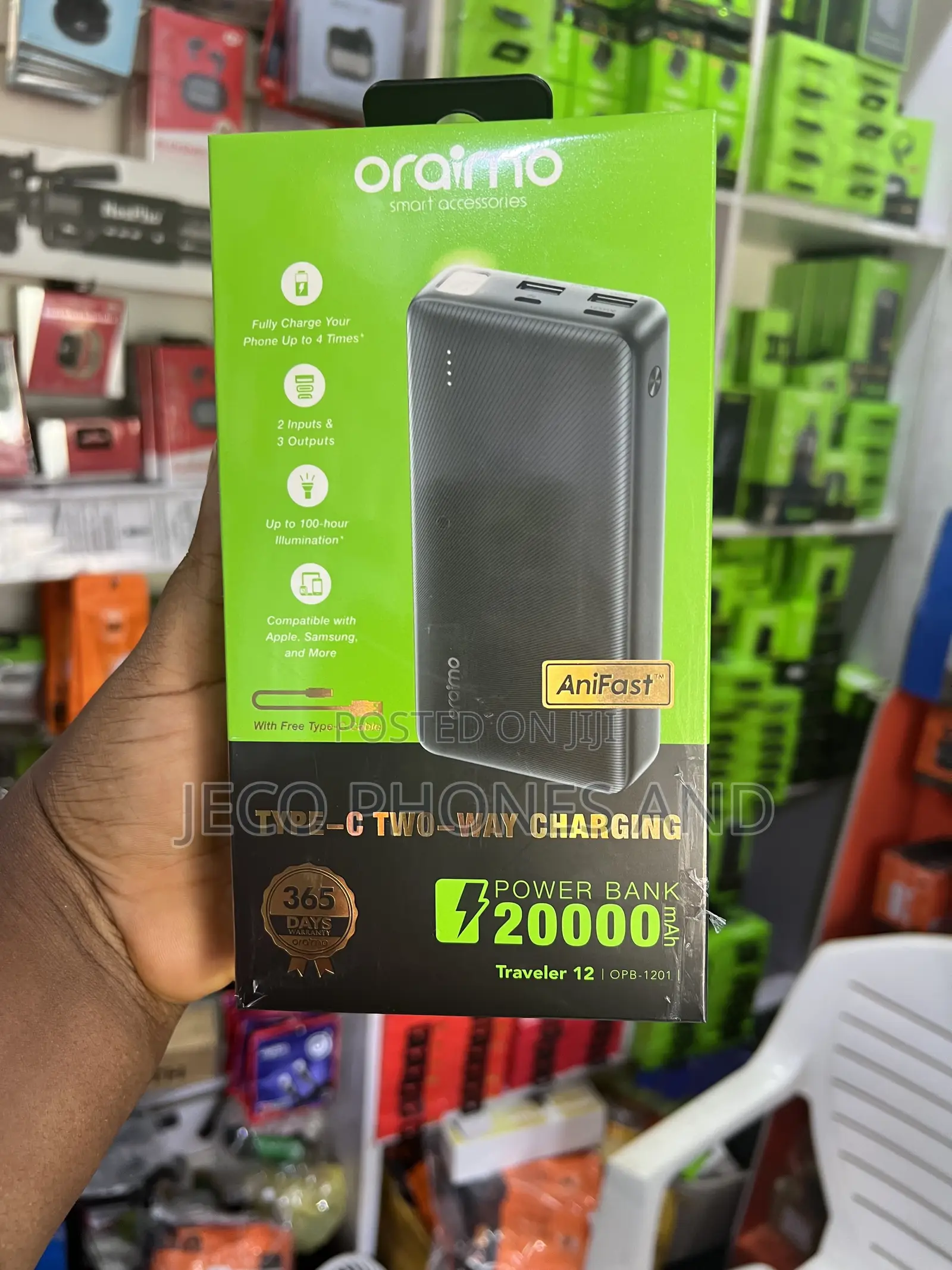 Oraimo 20000 Mah Powerbank
