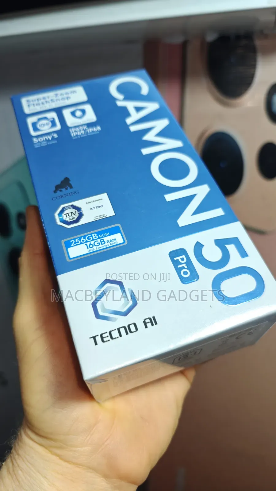 New Tecno Camon 50 Pro 256 GB