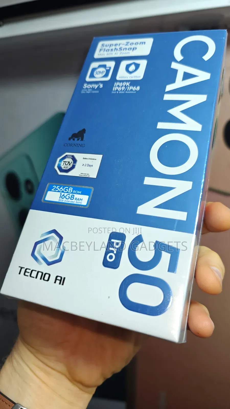 New Tecno Camon 50 Pro 256 GB
