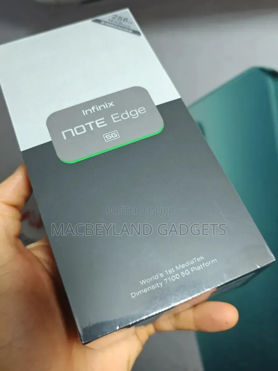 New Infinix Note Edge 256 GB Blue