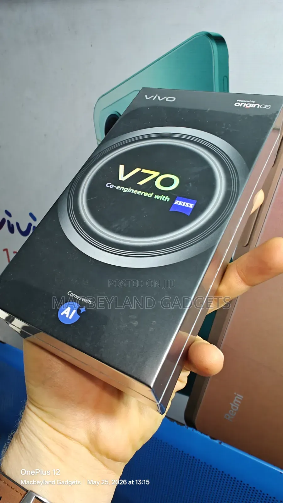 New Vivo V70 512 GB Black