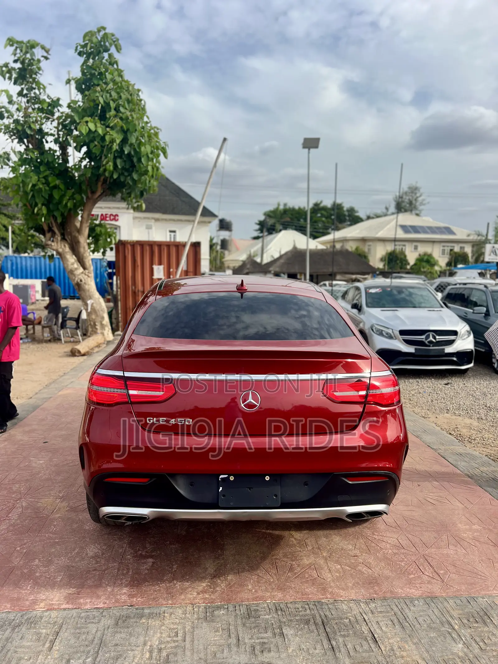 Mercedes-Benz GLE-Class 2016 Red