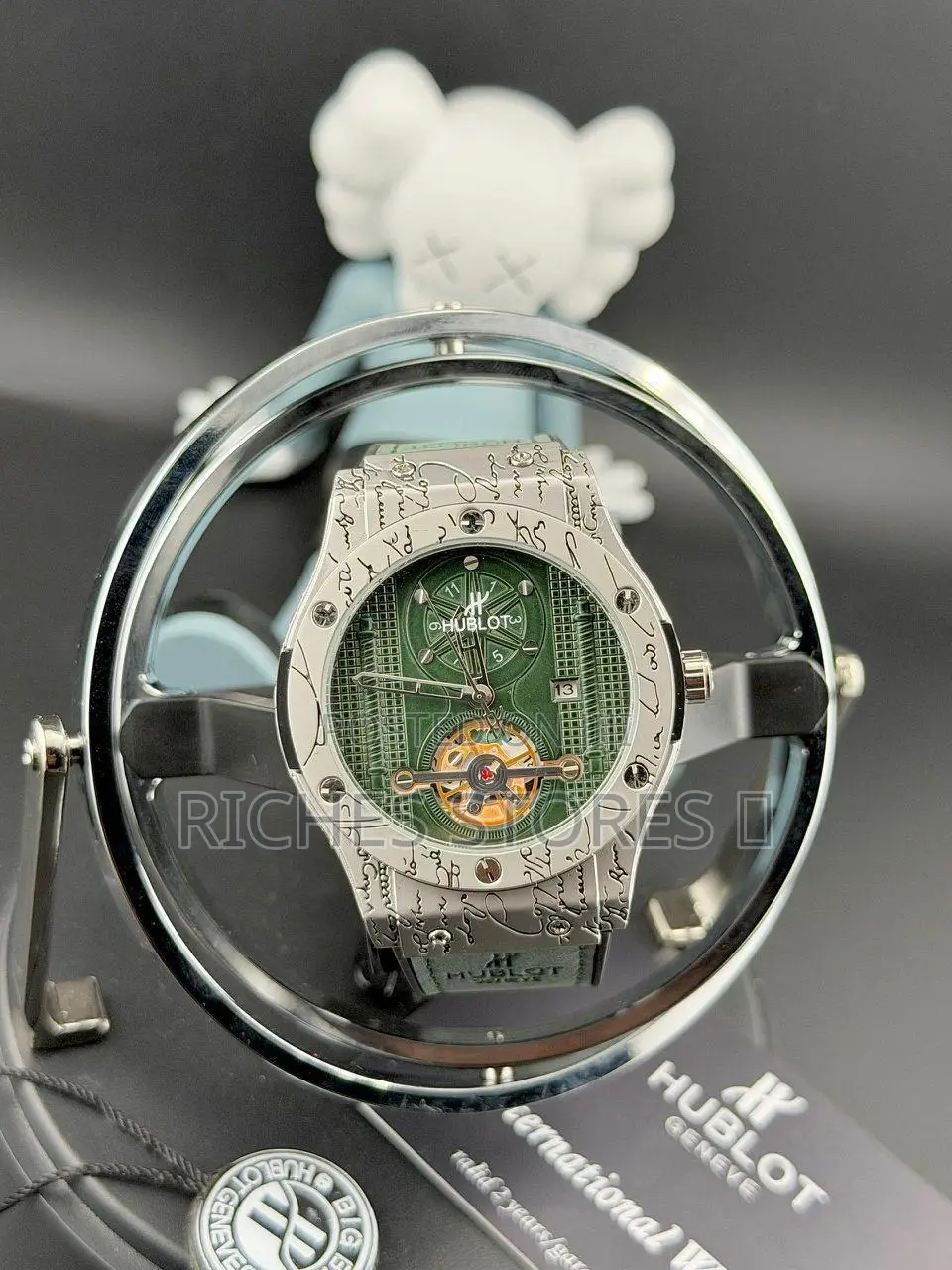 Hublot Signature Anchor Leather Watch