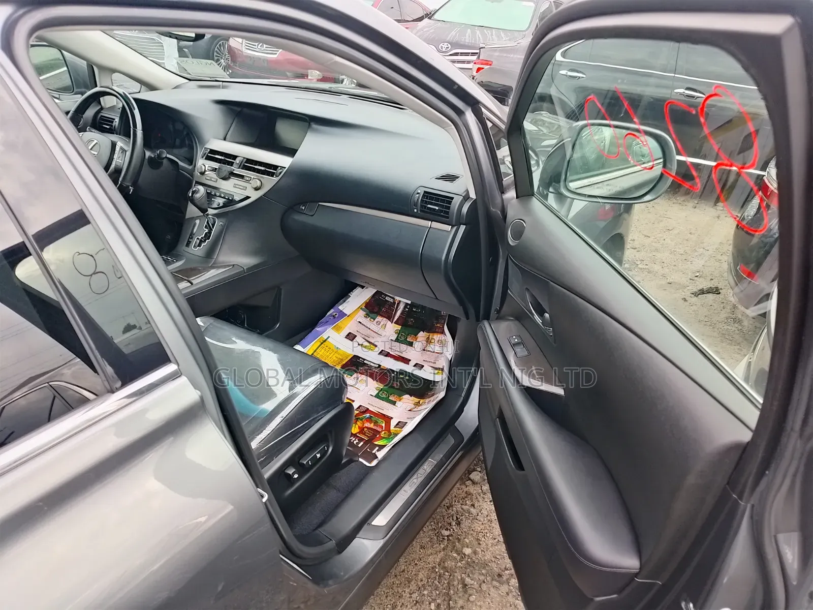 Lexus Rx350. 2014. With Complete Bottom Sensor