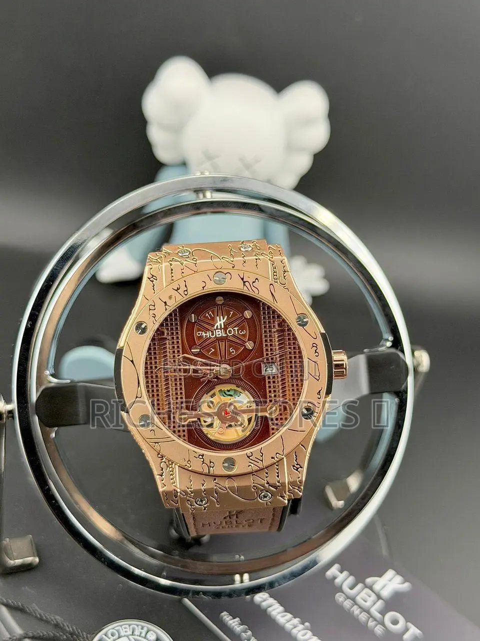 Hublot Signature Anchor Leather Watch