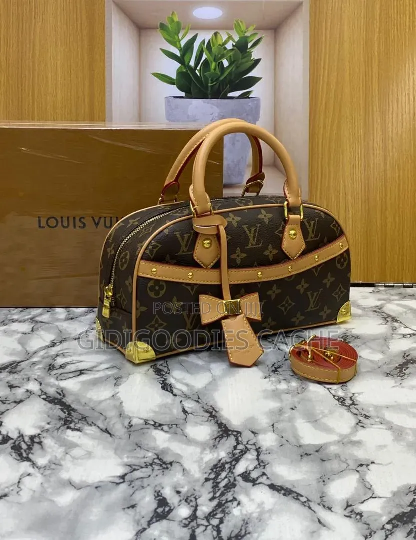 Monogram Bowler-Style Top Handle Lv Bags