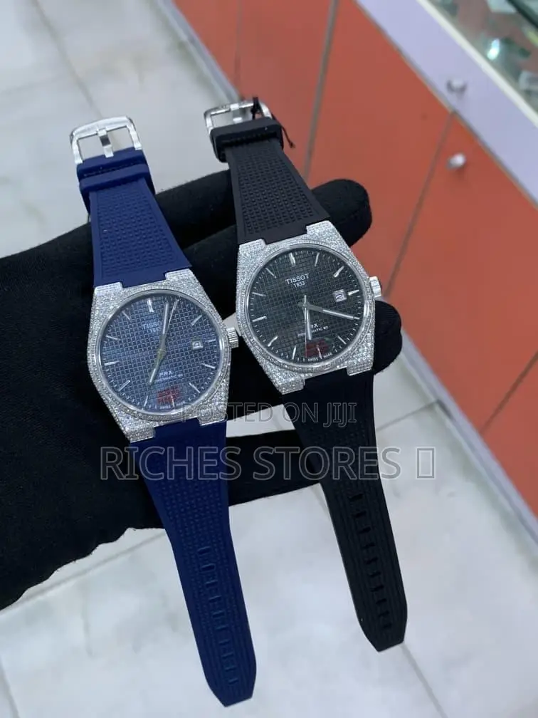 Luxury Tissot Stone Case Rubber Watch