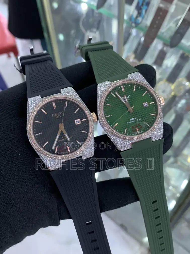 Luxury Tissot Stone Case Rubber Watch