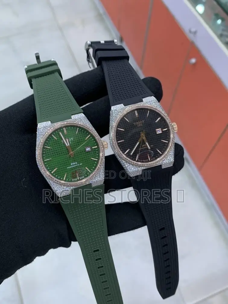 Luxury Tissot Stone Case Rubber Watch