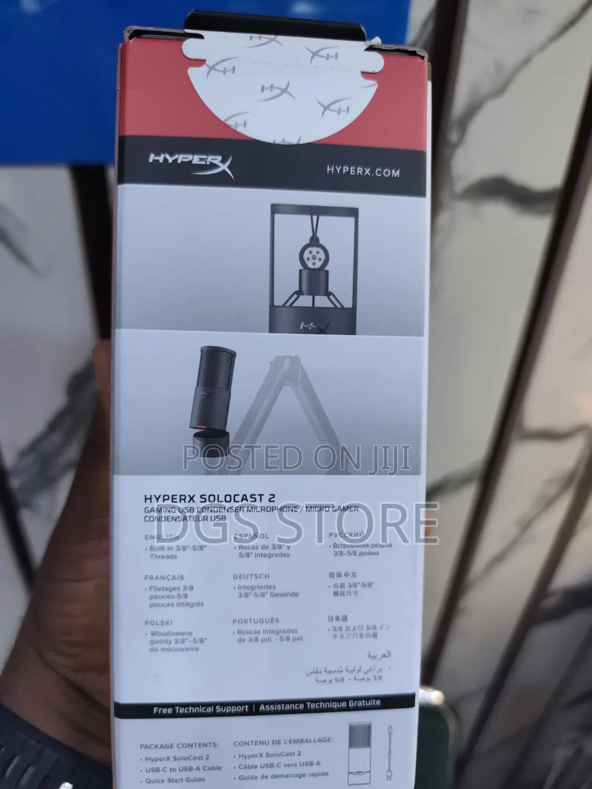 Hyperx Solocast 2 Gaming Recording Condenser