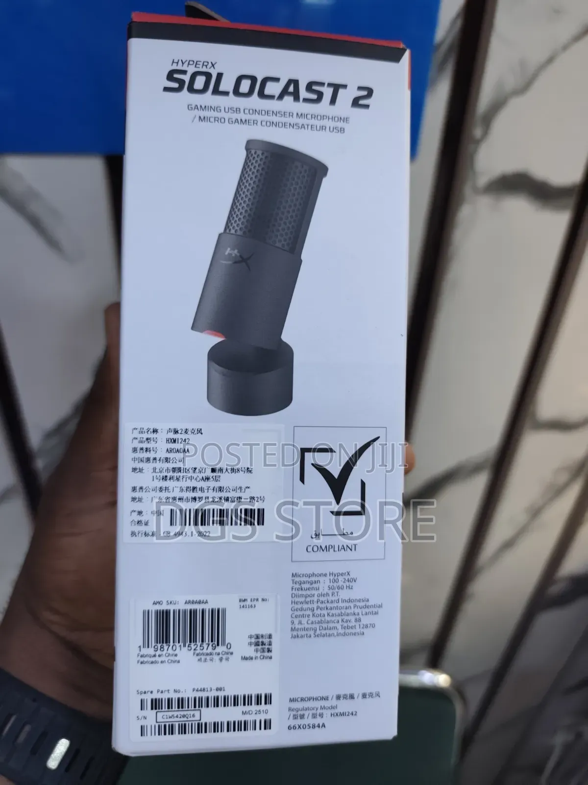 Hyperx Solocast 2 Gaming Recording Condenser