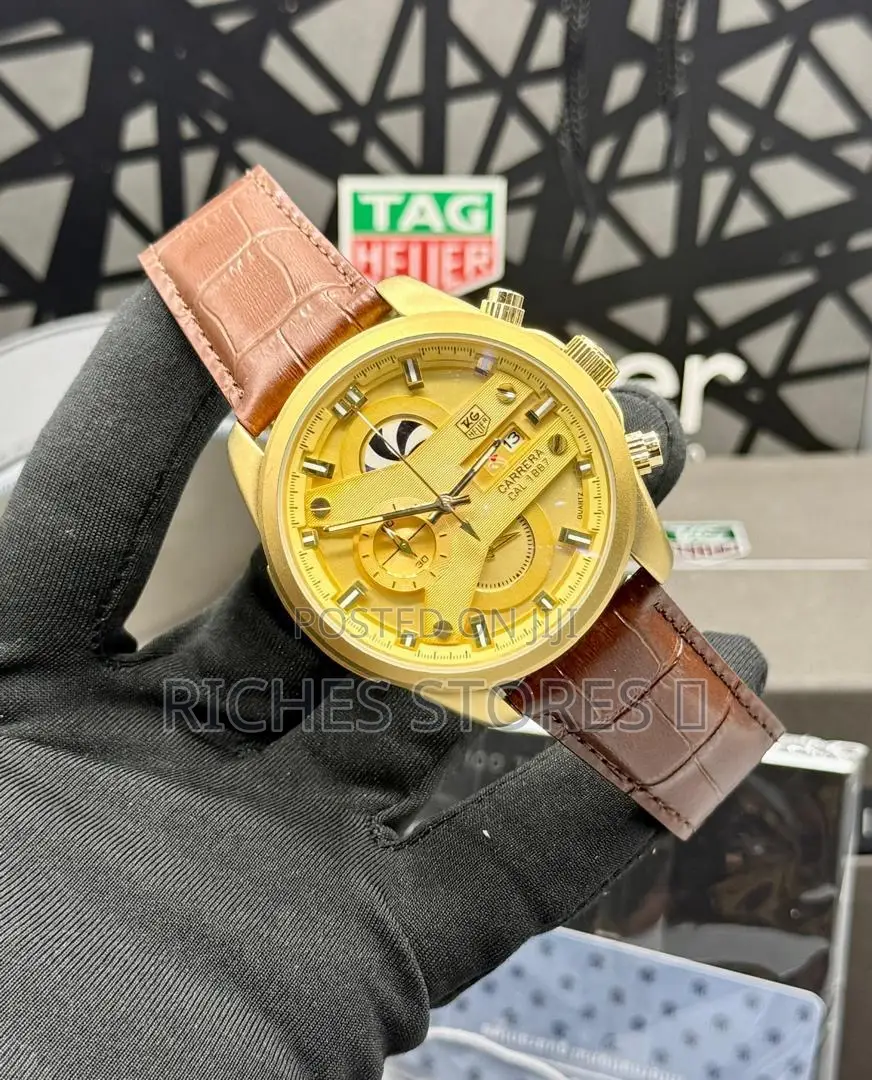 High Quality Tag Heur Leather Watch