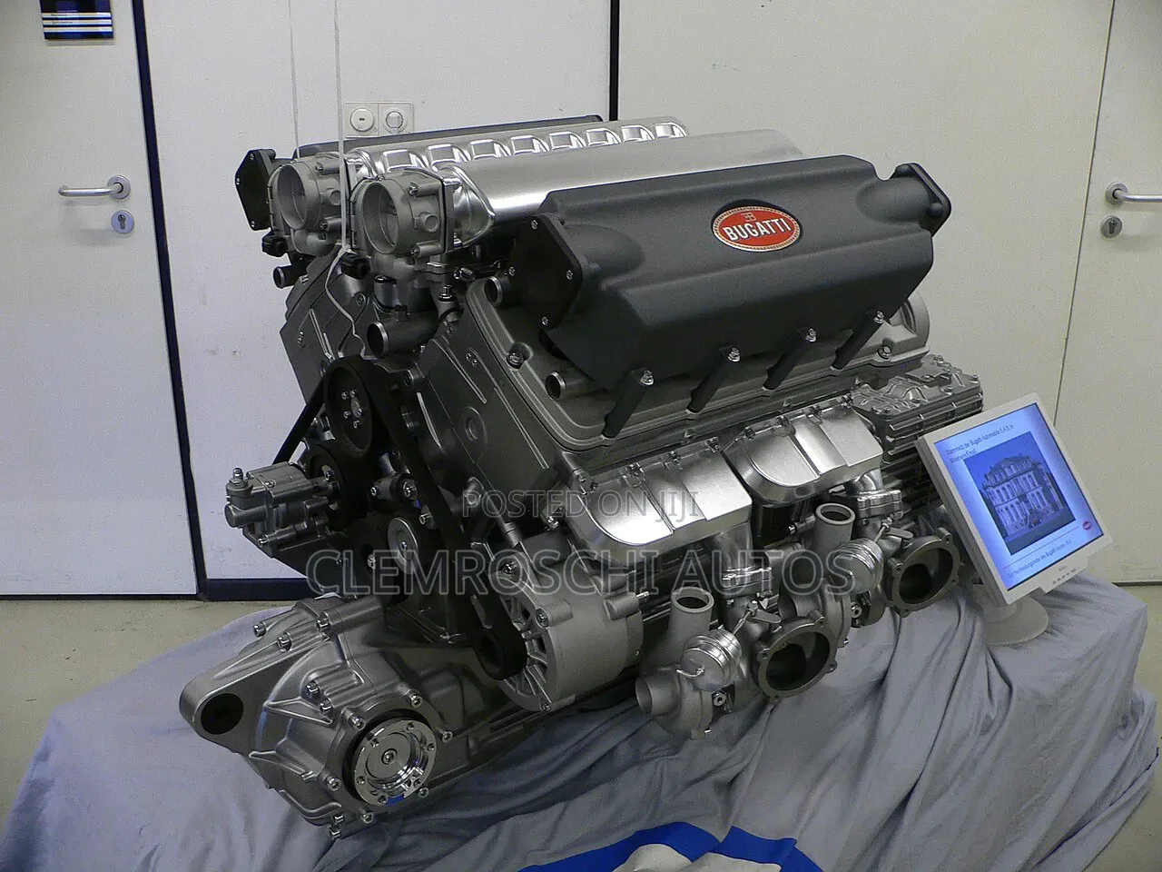 High Quality Certified Complete Brand New Engine Bugatti Chiron