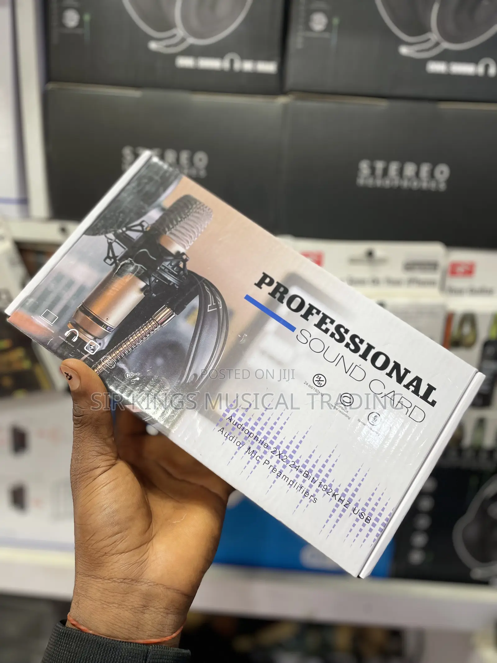 High Quality Preshors 2i2 Studio Sound Card