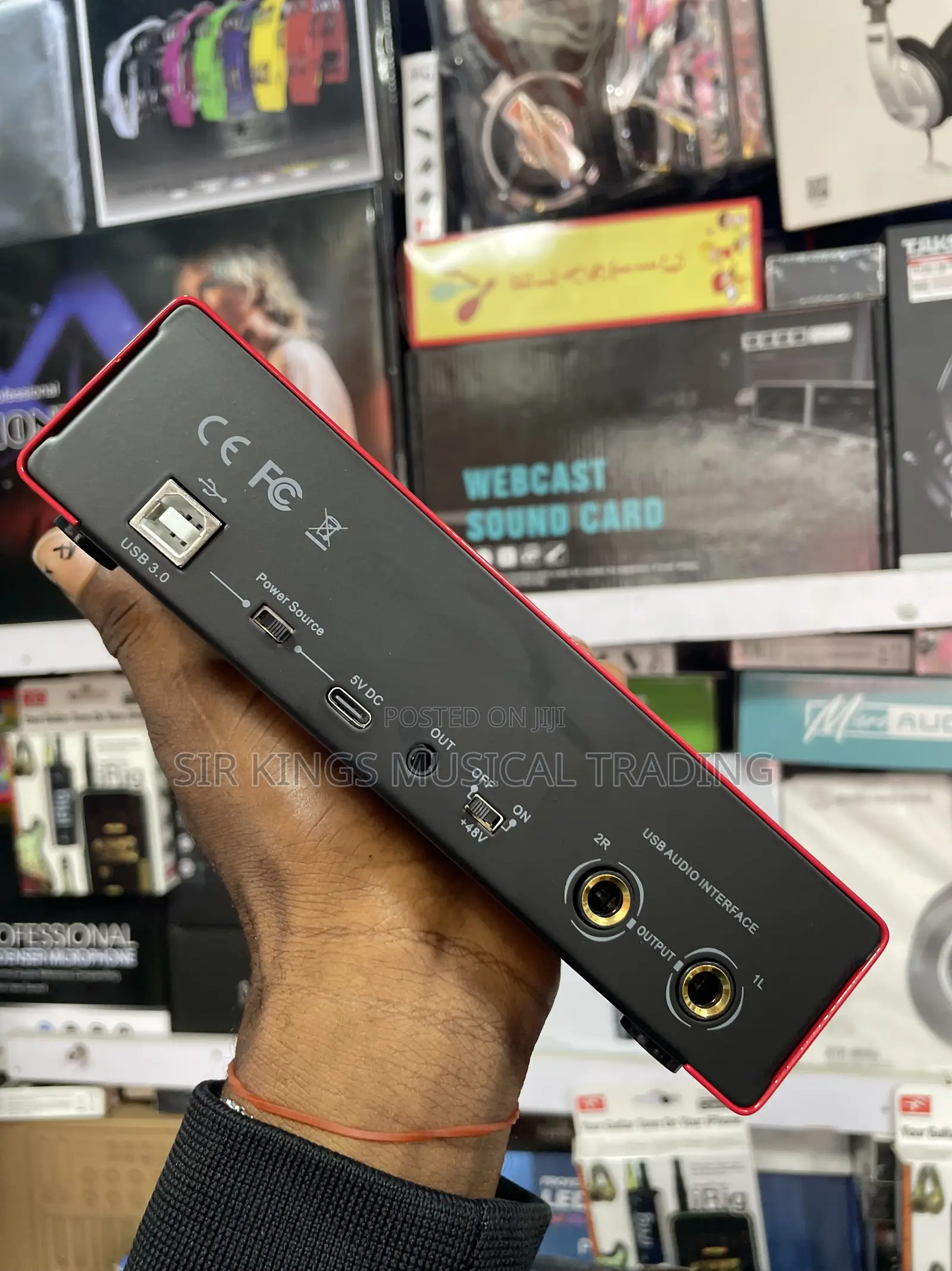 High Quality Preshors 2i2 Studio Sound Card