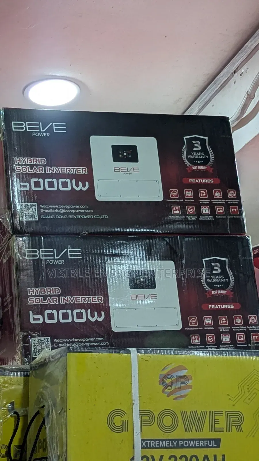 Beve Power 6kw 48v Hybrid Inverter