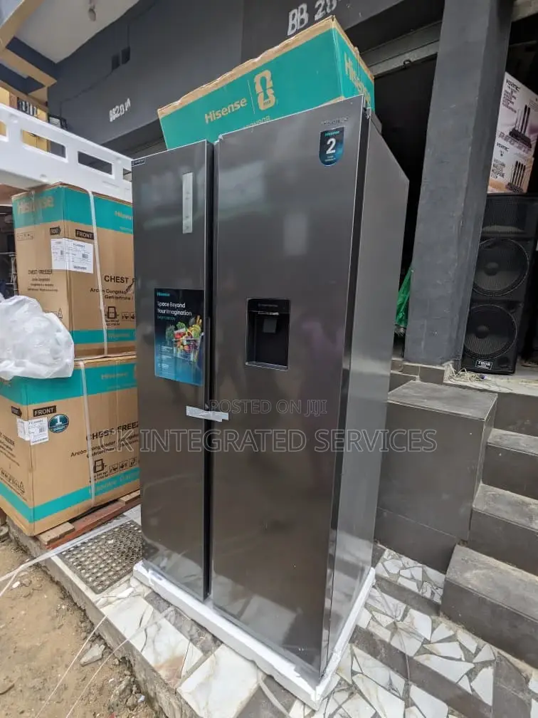 529l Hisense Solar Side-by-Side Refrigerator