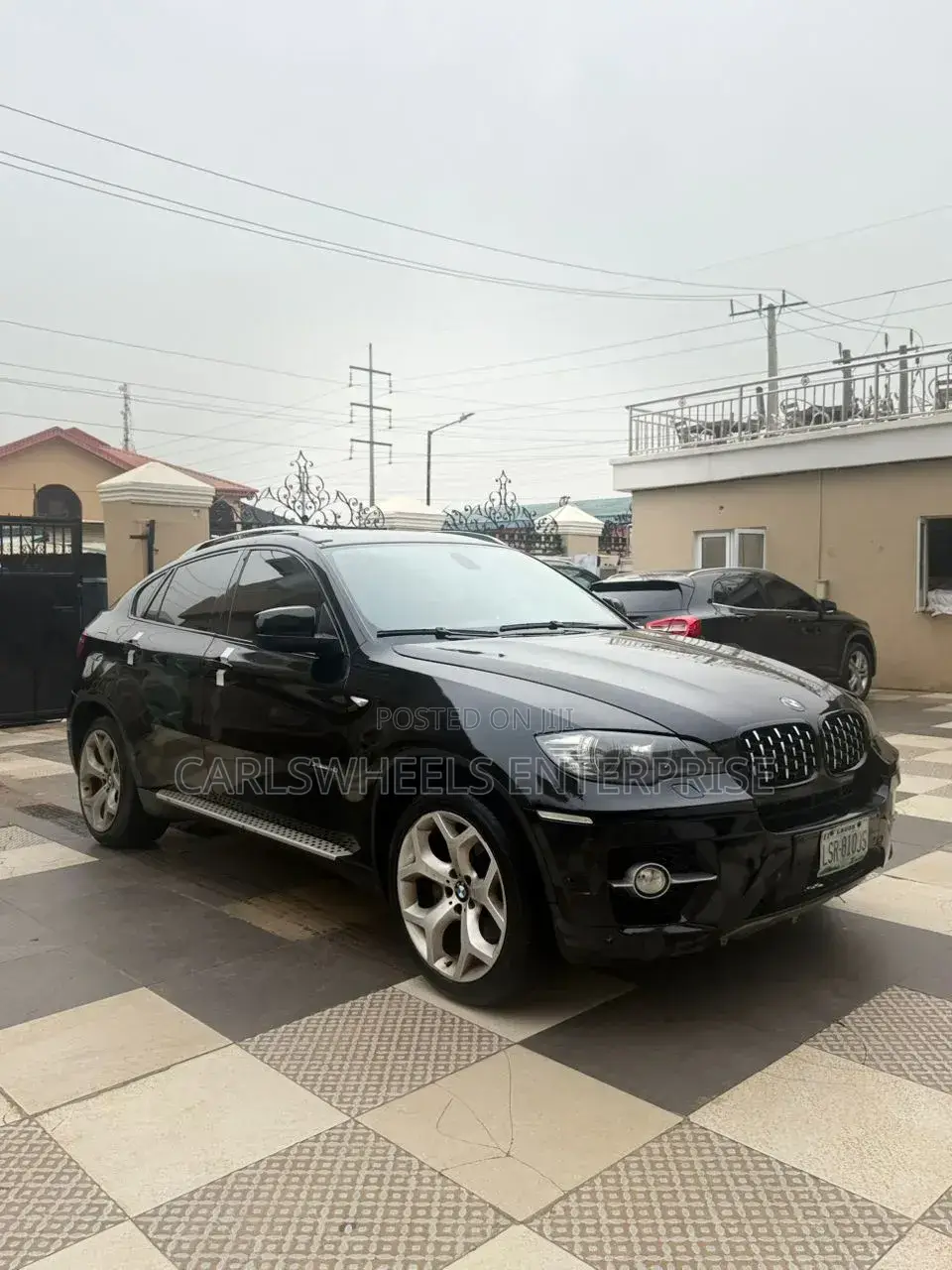 BMW X6 xDrive35i 4x4 Coupe (3.0L 6cyl 8A) 2012 Black