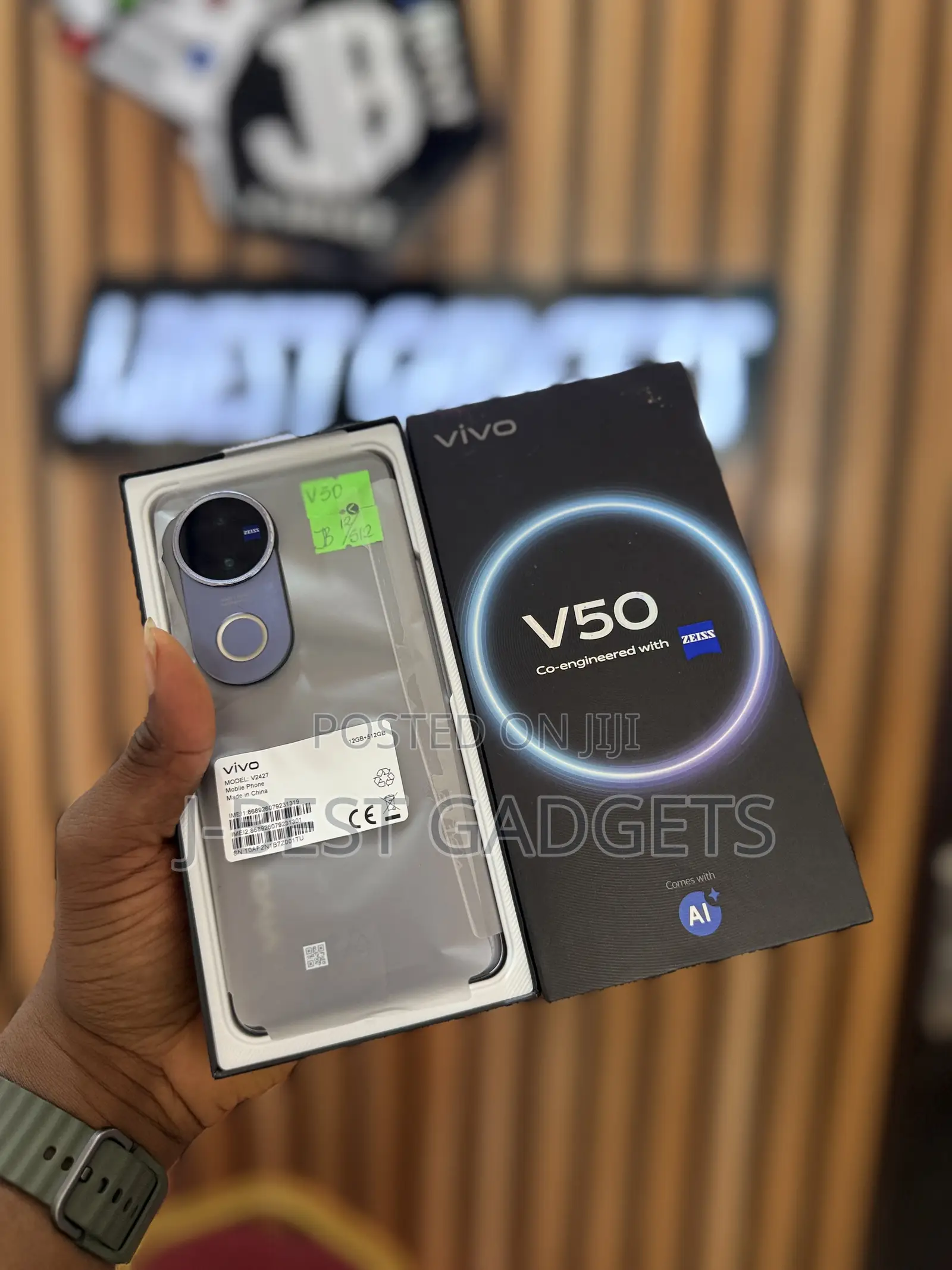 Vivo V50 512 GB Gray