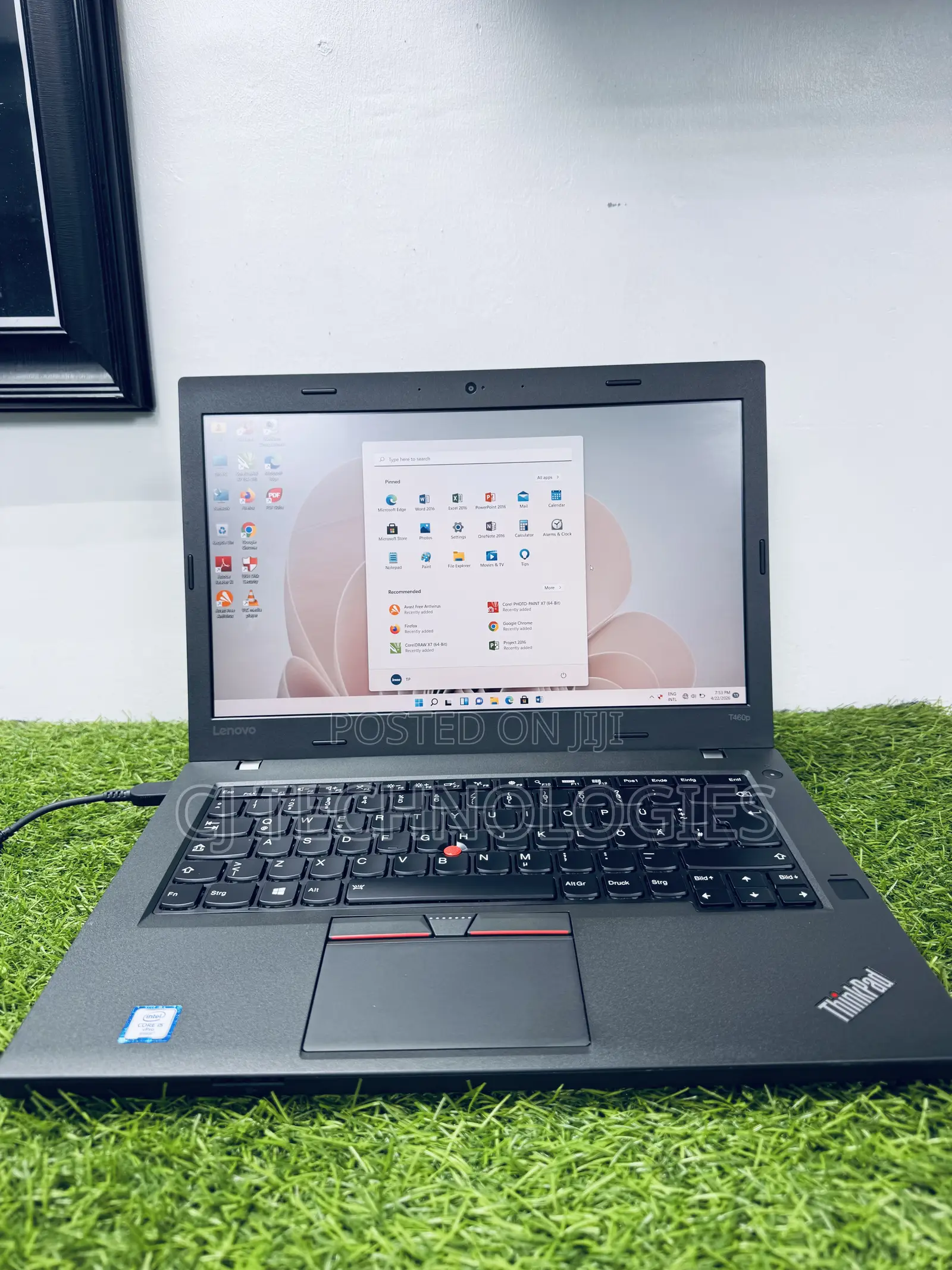 Laptop Lenovo ThinkPad T460 8GB Intel Core i5 SSD 256GB
