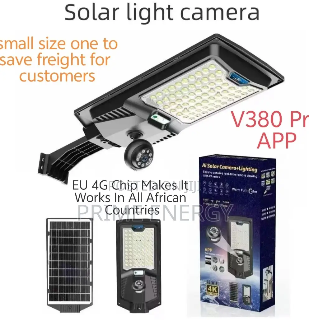 4g Solar Light Camera Small Size One to Save a Freight for Customers