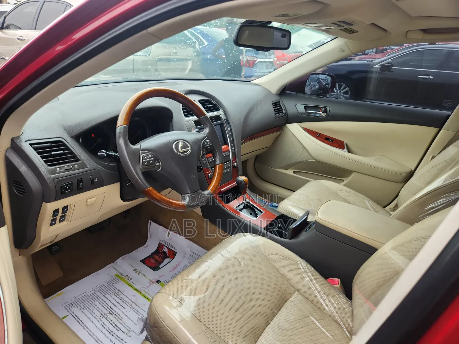 Lexus ES 350 2011 Red