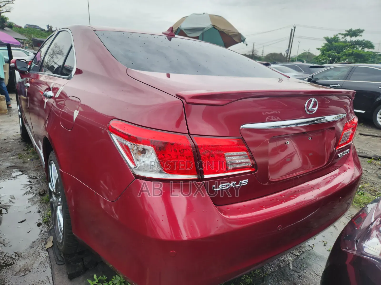 Lexus ES 350 2011 Red