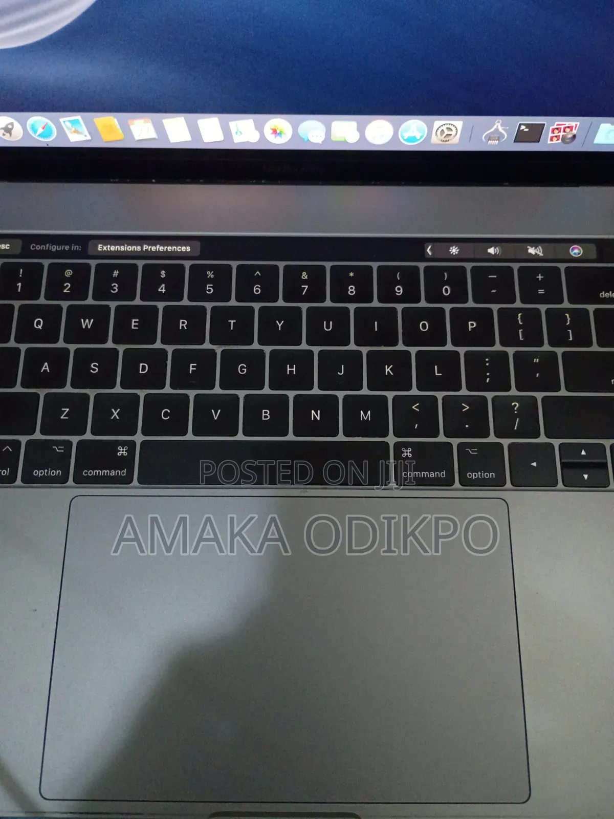 Laptop Apple MacBook Pro 2017 16GB Intel Core i7 SSD 256GB