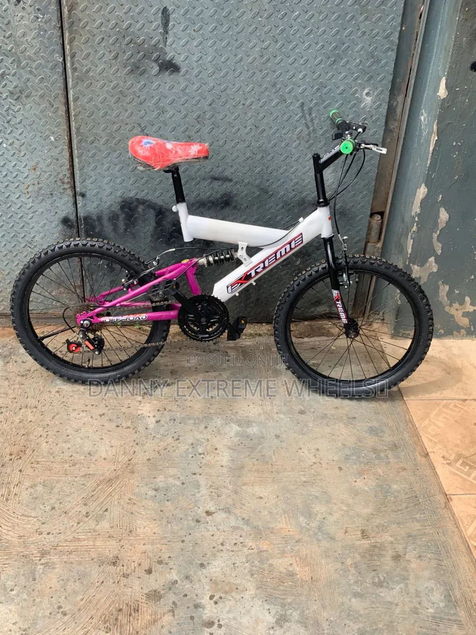 20"Dual Suspension Bicycle- Neat Chasis With Throttlegear Selector