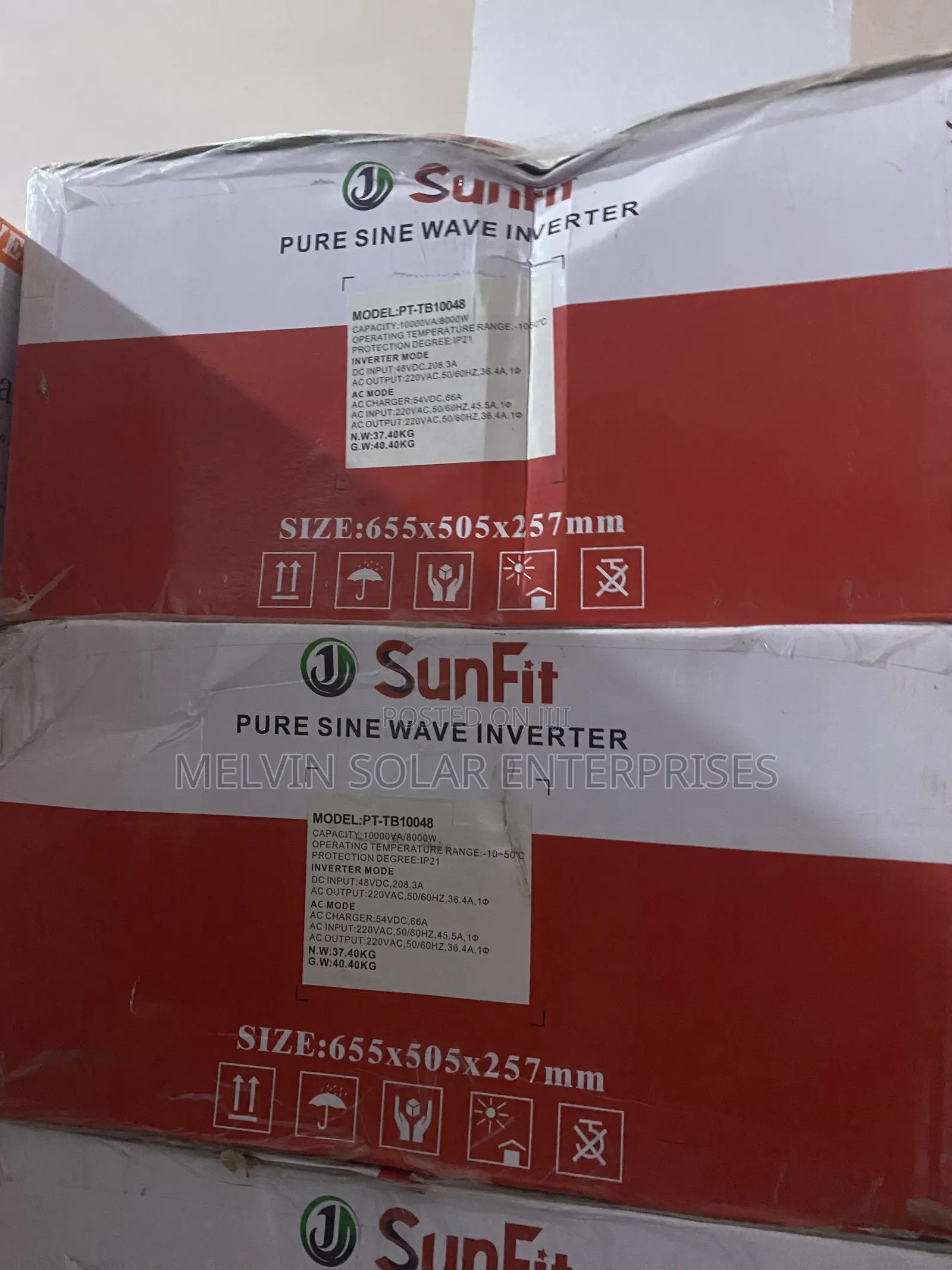 10kva 48v Sunfit Solar Pure Sine Wave Inverter Available in Store Now