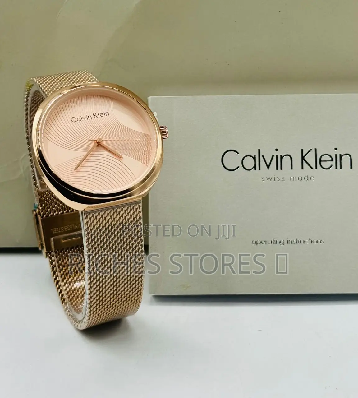 Top Quality Calvin Klein Chain Watch for Ladies