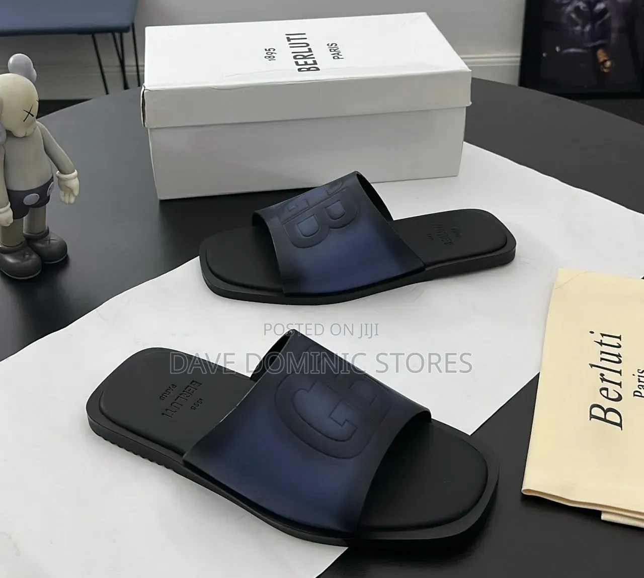 Berluti Leather Slippers