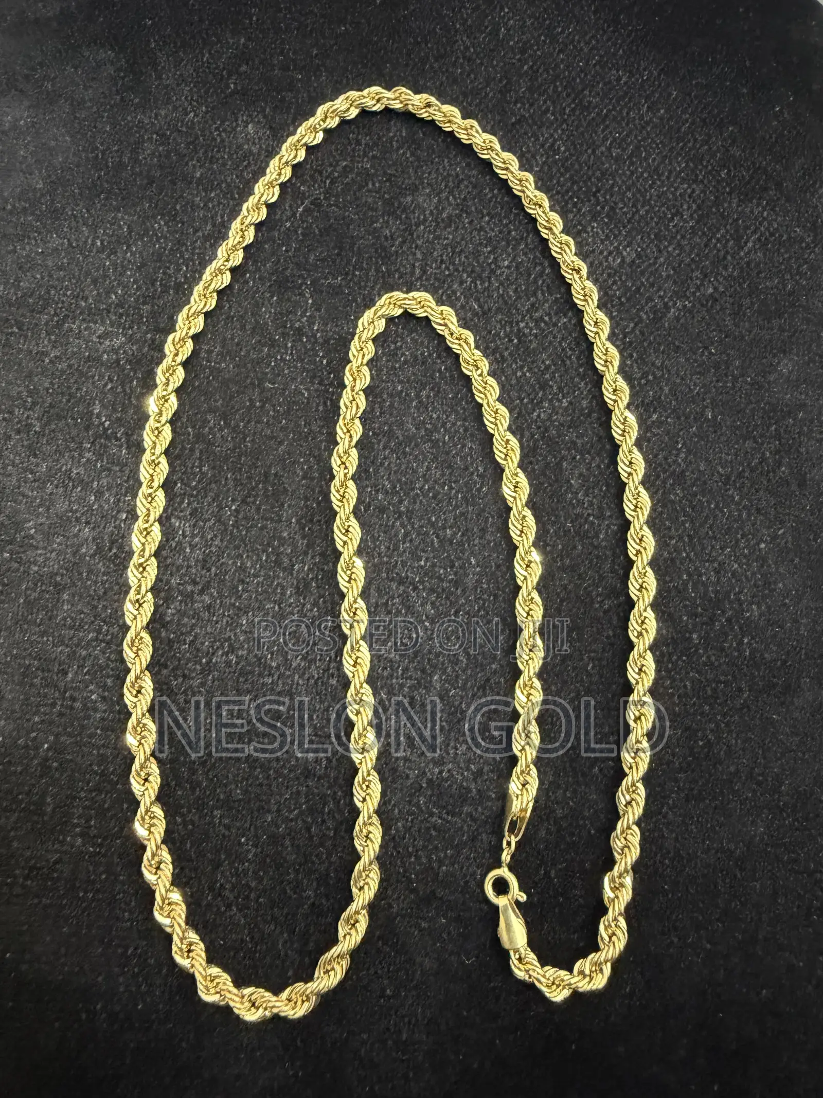 Italy 750 Tested 18karat Gold Twisted New Design