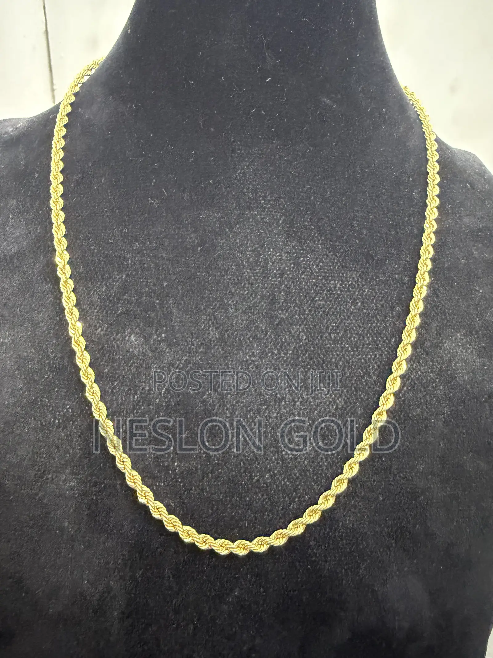 Italy 750 Tested 18karat Gold Twisted New Design