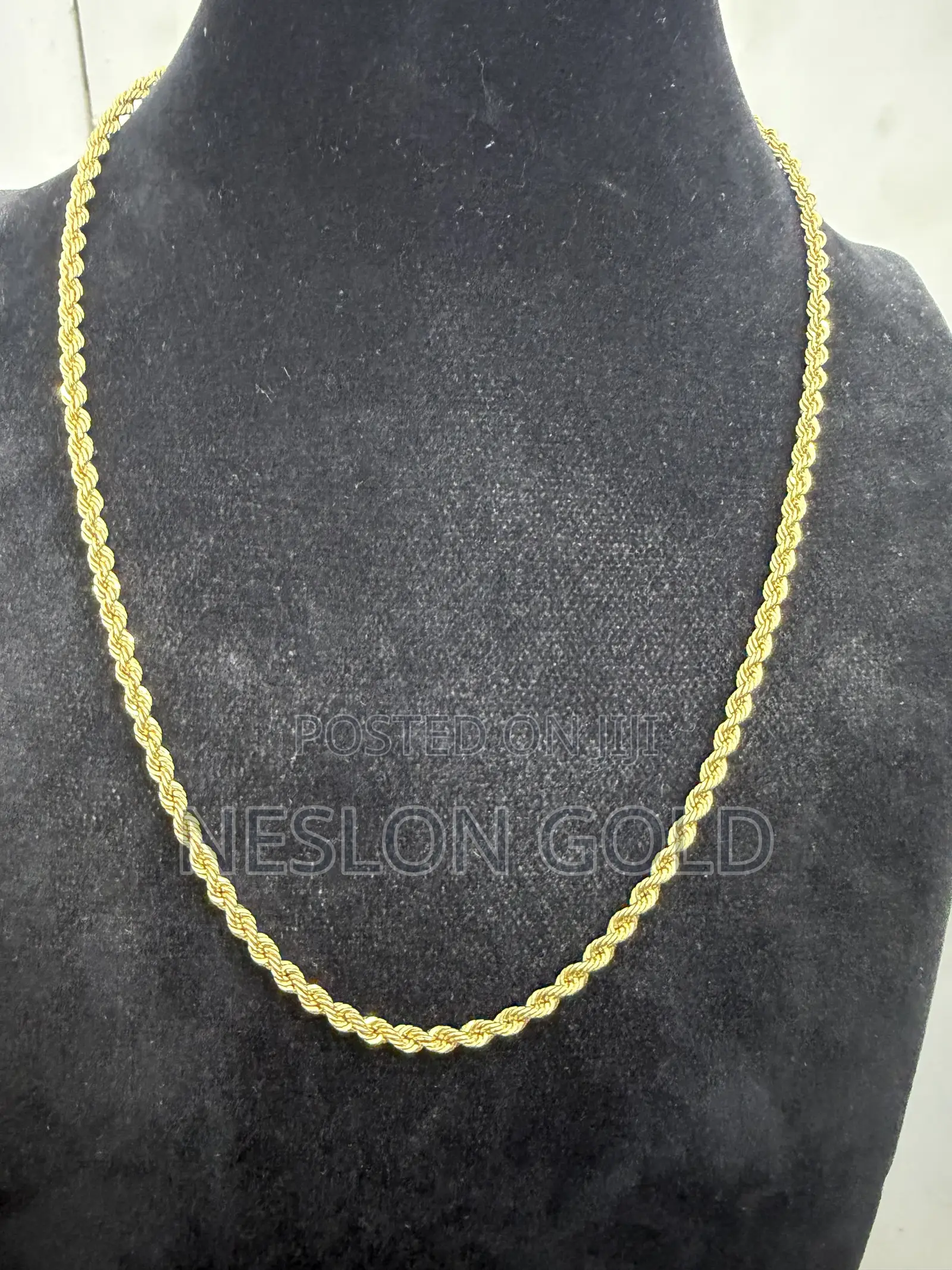 Italy 750 Tested 18karat Gold Twisted New Design