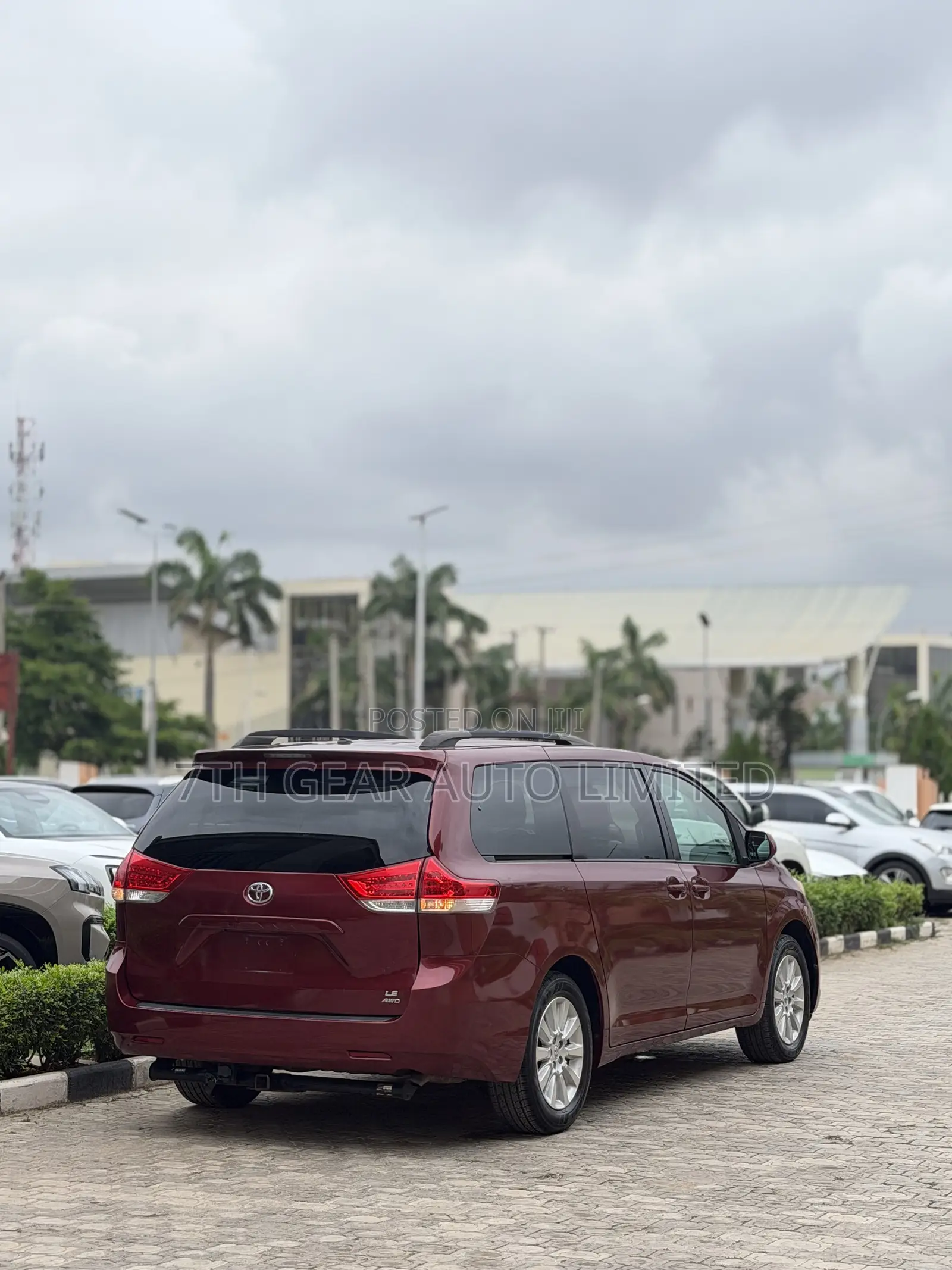 Toyota Sienna LE 7 Passenger 2012 Red