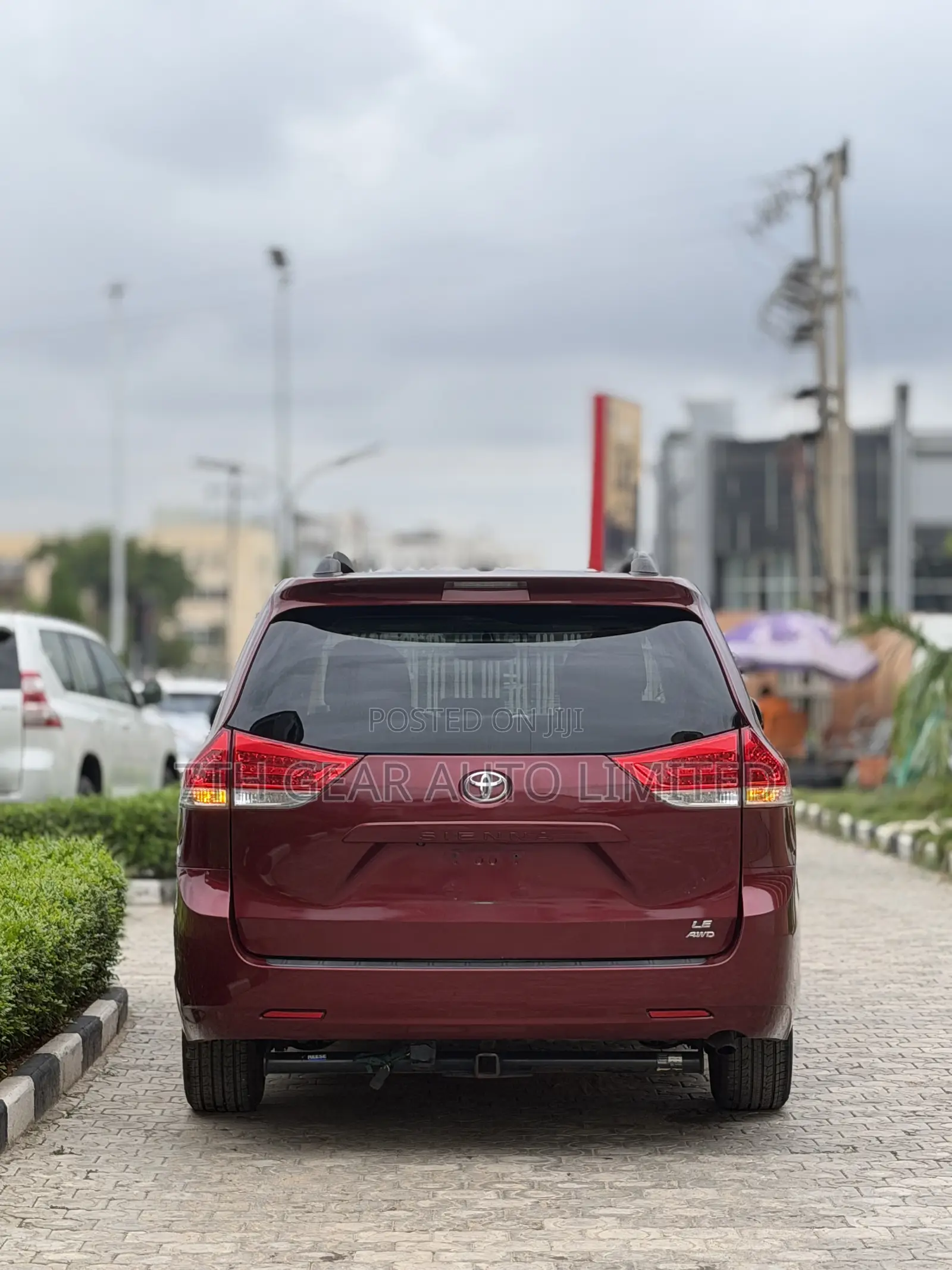 Toyota Sienna LE 7 Passenger 2012 Red
