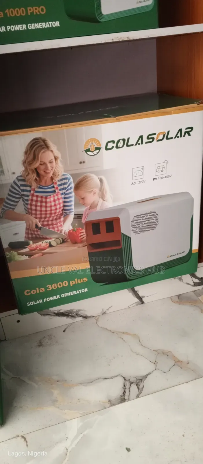 Colasolar 3.6kwh Solar Generator (2.2kva Inverter)