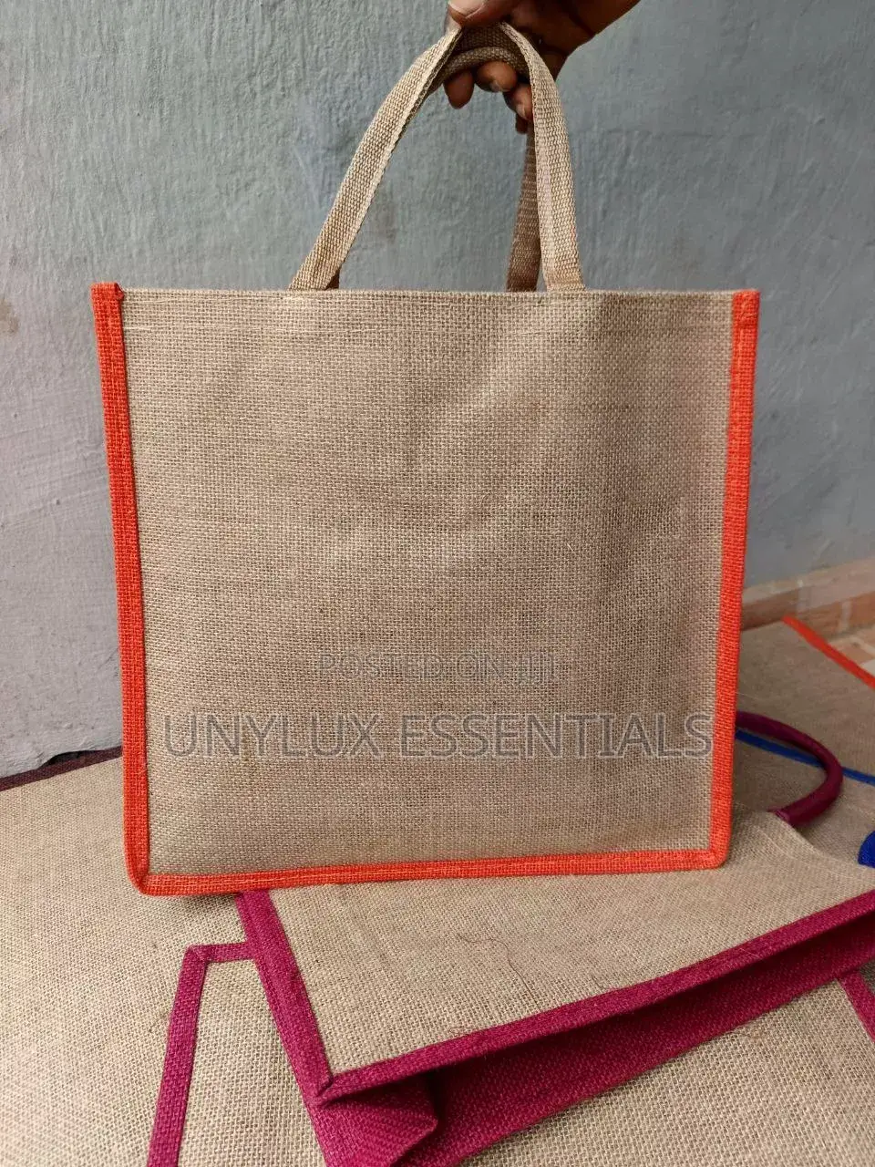 Jute Souvenir Bag (12pcs)