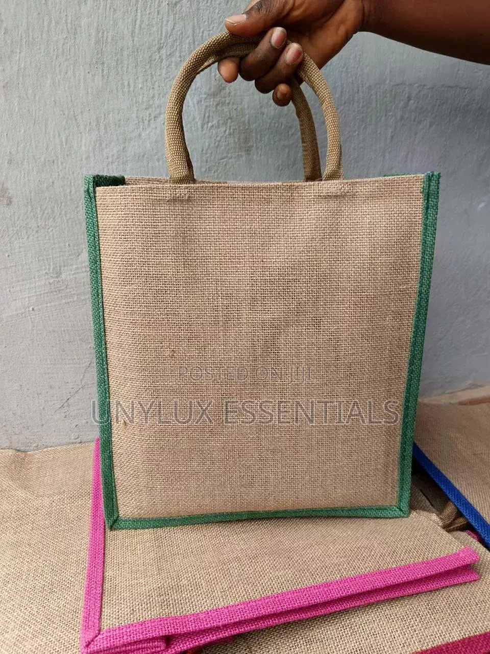 Jute Souvenir Bag (12pcs)