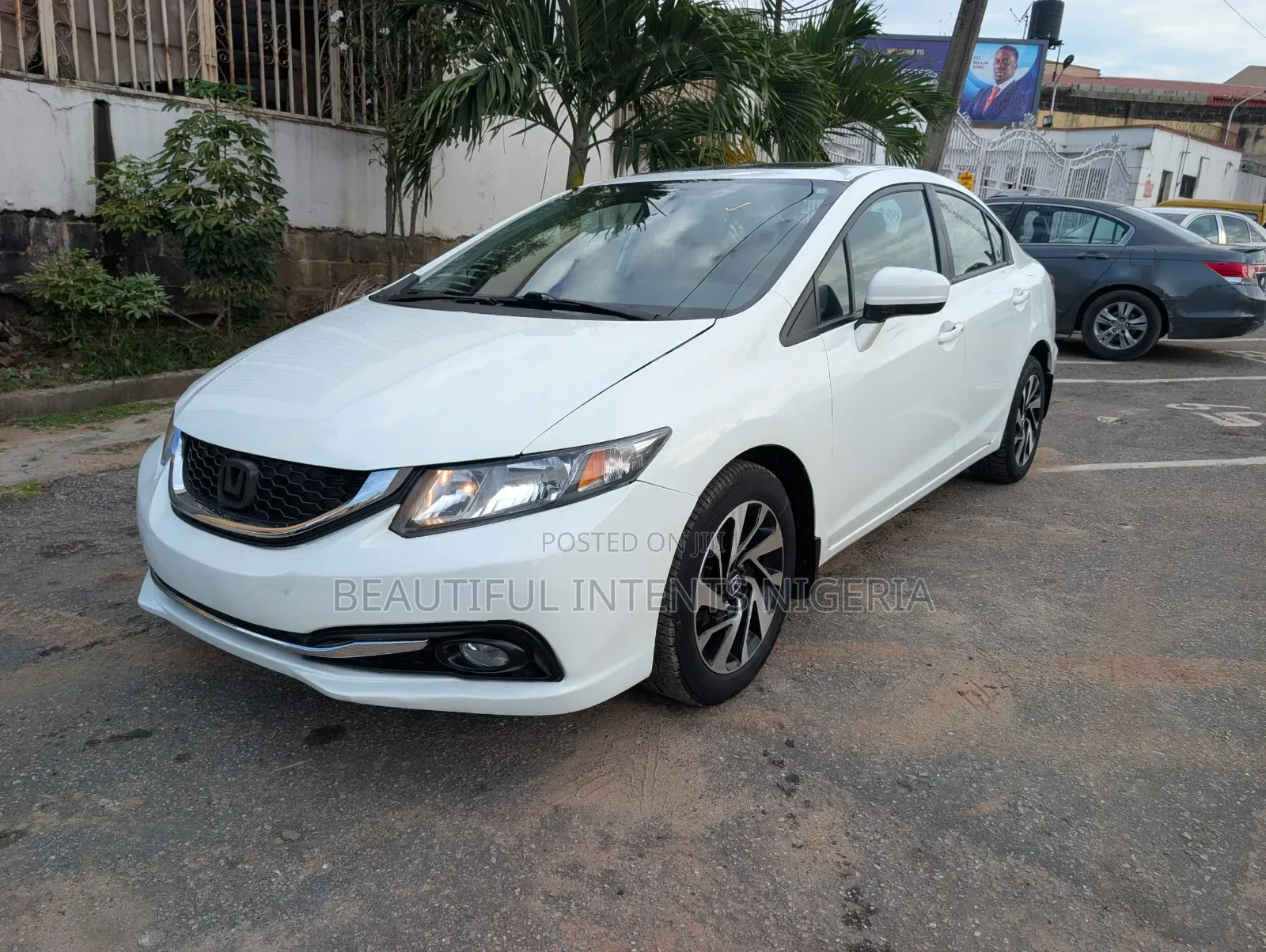 Honda Civic EX 2dr Coupe (1.8L 4cyl 5M) 2014 White