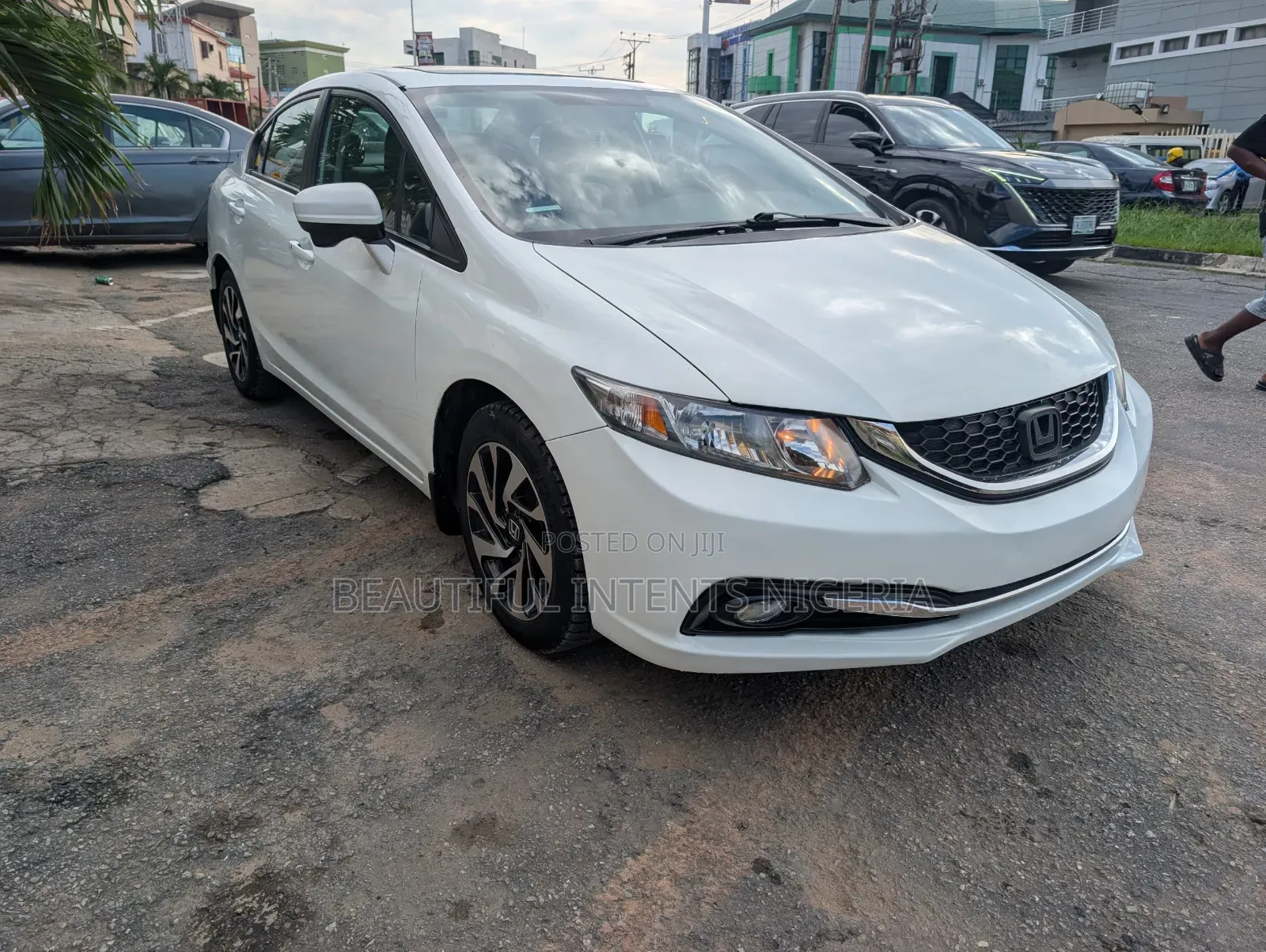 Honda Civic EX 2dr Coupe (1.8L 4cyl 5M) 2014 White