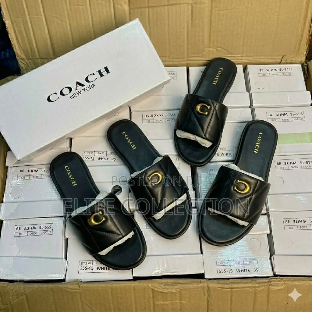 Original Coach Slide Now Available In 4 Colors Size 37 To 42