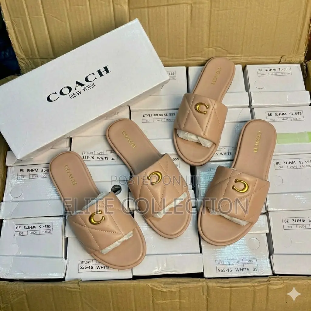 Original Coach Slide Now Available In 4 Colors Size 37 To 42