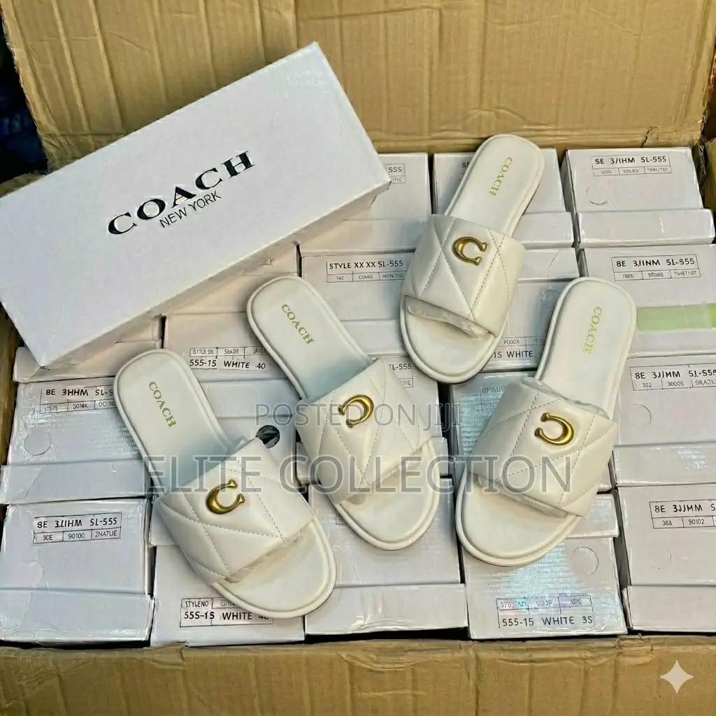 Original Coach Slide Now Available In 4 Colors Size 37 To 42