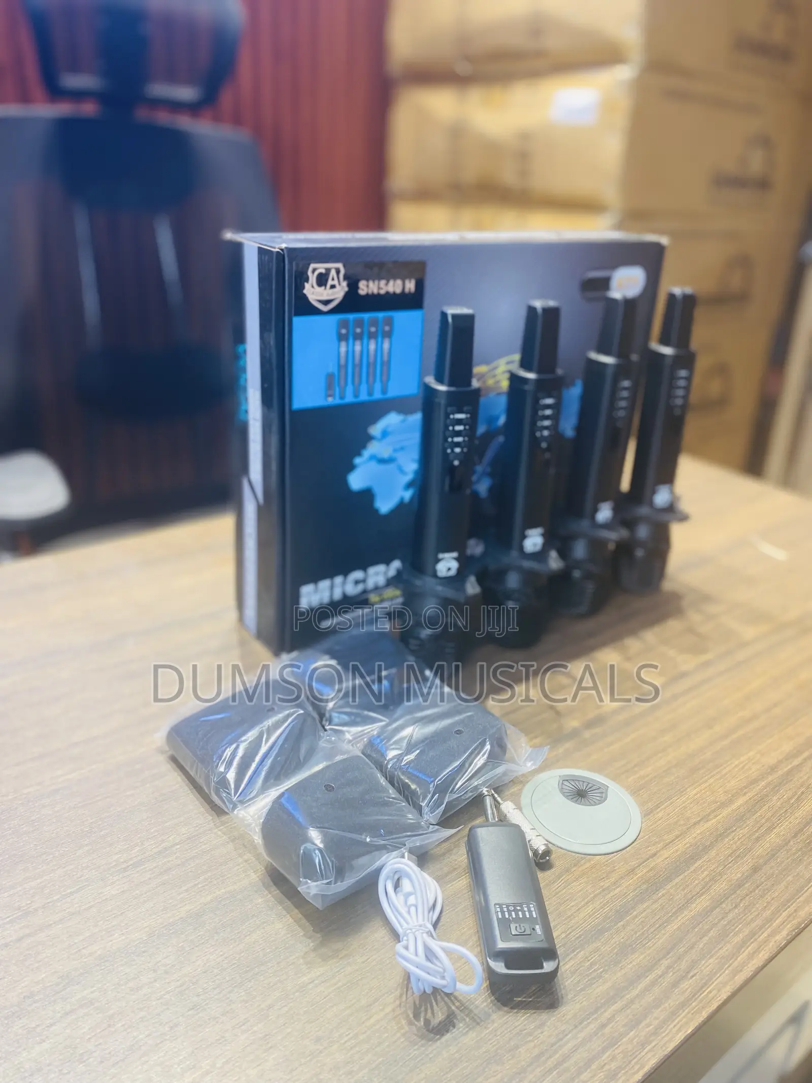 Classic Audio Sn540h 4in1 Wireless Microphone System Uhf